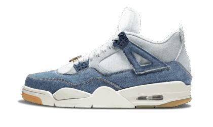 Air Jordan 4 WMNS "Denim - Worn Blue"