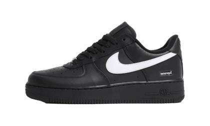 Air Force 1 Low "Supreme - Mini Box Logo Black / White"