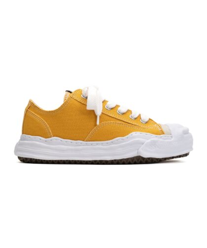 "HANK" OG Sole Canvas Low-top Sneaker YELLOW