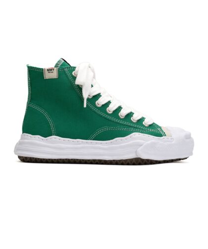 "HANK" OG Sole Canvas High-top Sneaker CL GREEN