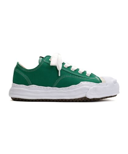 "HANK" OG Sole Canvas Low-top Sneaker CL GREEN