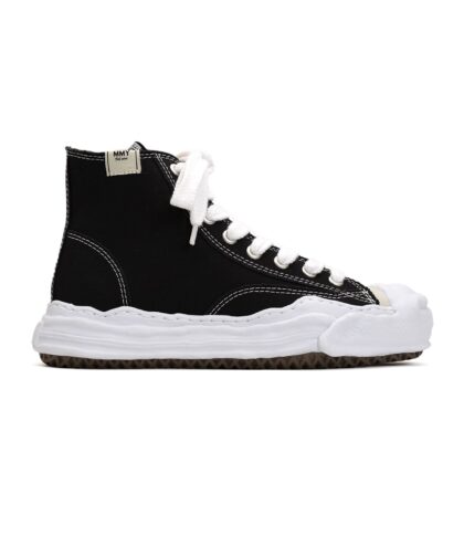 "HANK" OG Sole Canvas High-top Sneaker BLACK