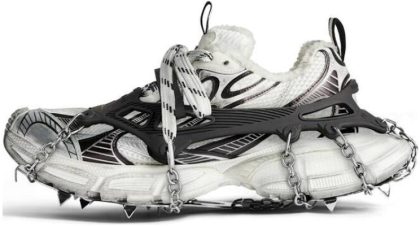 Balenciaga 3XL Ski Sneakers Black White