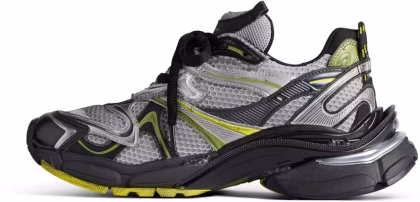 Balenciaga Runner Sneaker 'Worn-Out - Silver Neon Yellow'