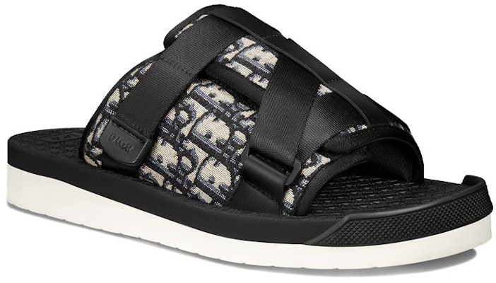 Dior Alpha Sandal 'Dior Oblique - Beige Black' - Image 5