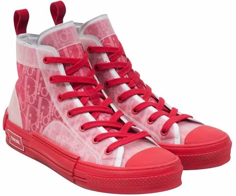 Dior B23 High 'Dior Oblique - Red' - Image 2