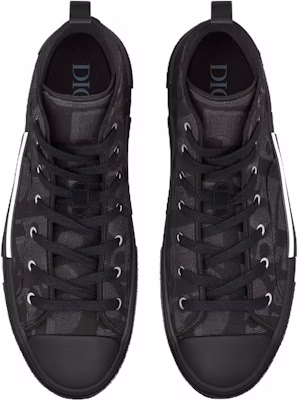Dior B23 High 'Maxi Dior Oblique - Black' - Image 4
