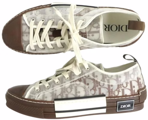 Dior B23 Low 'Dior Oblique - Coffee' - Image 2