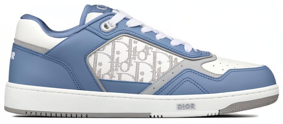 Dior B27 Low 'Dior Oblique - Blue White' - Image 3