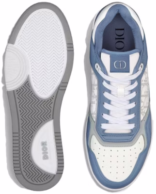 Dior B27 Low 'Dior Oblique - Blue White' - Image 4