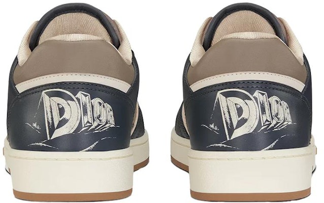 Dior B27 Low 'Dior Oblique - Brown Deep Grey' - Image 3