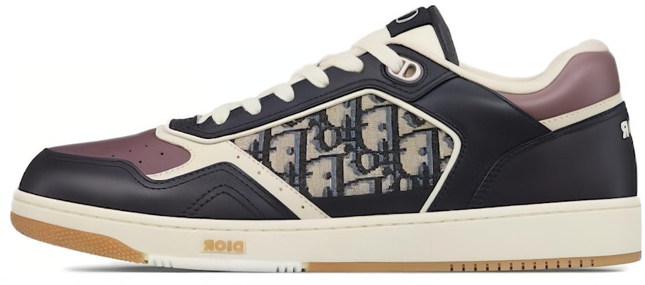 Dior B27 Low 'Dior Oblique - Deep Blue Plum' - Image 2