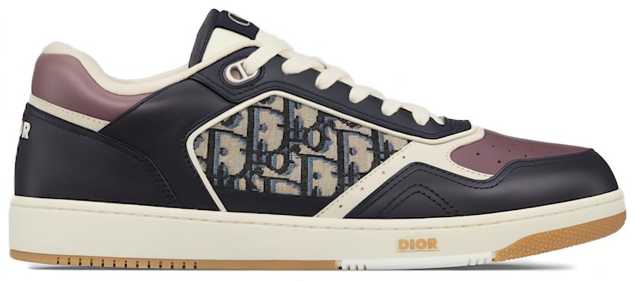 Dior B27 Low 'Dior Oblique - Deep Blue Plum'