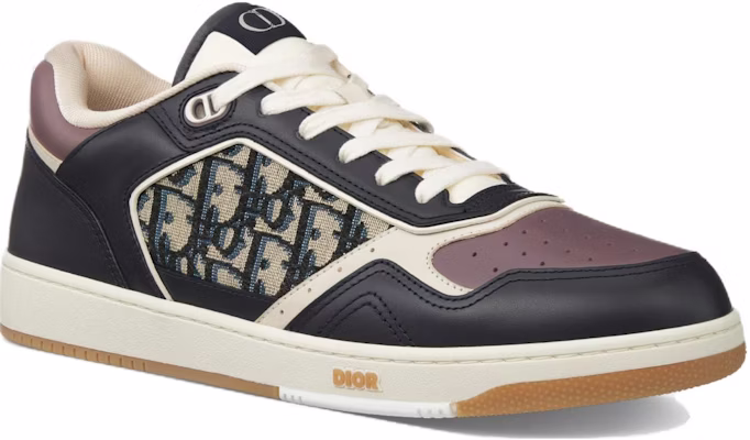 Dior B27 Low 'Dior Oblique - Deep Blue Plum' - Image 3