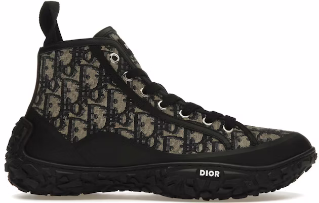 Dior B28 High 'Dior Oblique - Beige Black' - Image 2