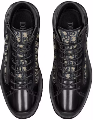 Dior Combat Ankle Boot 'Dior Oblique - Black' - Image 2