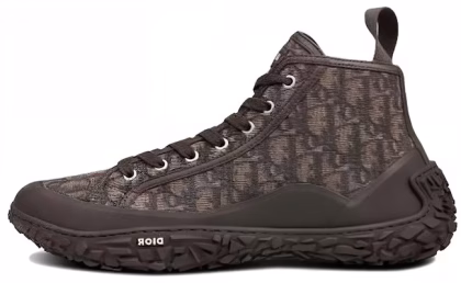 Dior Diorizon 'Ebony Tapestry Ankle Boot'