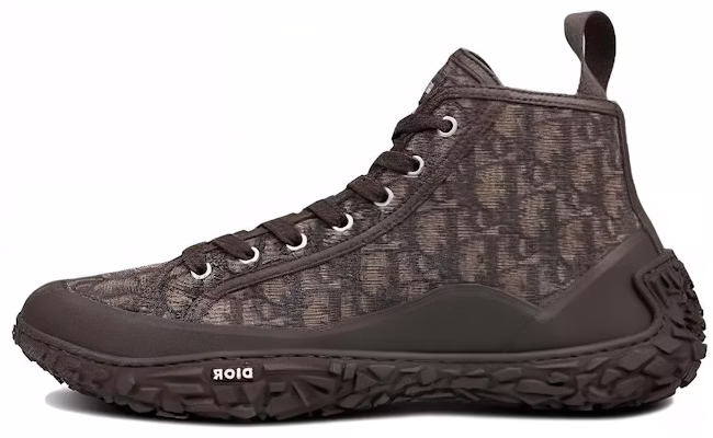 Dior Diorizon 'Ebony Tapestry Ankle Boot'