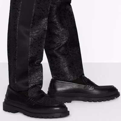 Dior Explorer Loafer 'Dior Oblique - Black' - Image 4
