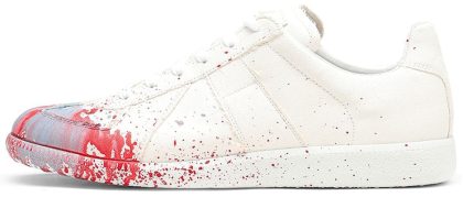 Maison Margiela Replica 'Paint Splatter - White Red'