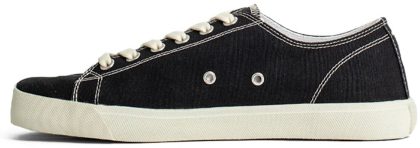 Maison Margiela Tabi 'Embroidered Logo - Black'