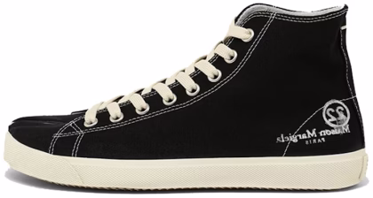 Maison Margiela Tabi High 'Black White'