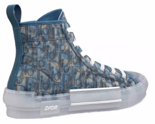 Parley x Dior B23 High 'Dior Oblique - Blue Ocean Plastic' - Image 2