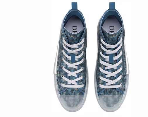 Parley x Dior B23 High 'Dior Oblique - Blue Ocean Plastic' - Image 5