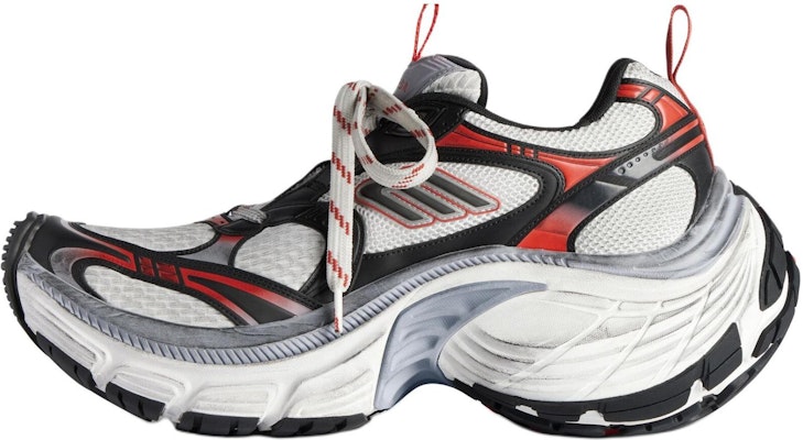 Balenciaga 10XL Sneaker 'Worn-Out - Grey White Red'