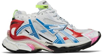 Balenciaga Runner Sneaker 'White Red Blue Pink'