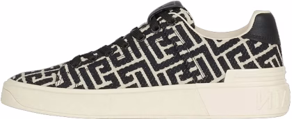 Balmain B-Court Low-Top Jacquard