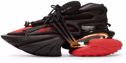 Balmain Unicorn Low 'Black Red'