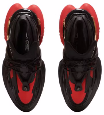 Balmain Unicorn Low 'Black Red' - Image 2