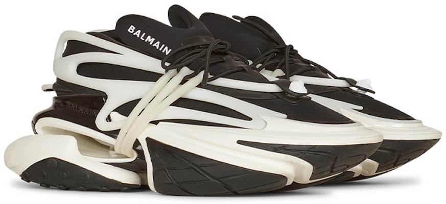 Balmain Unicorn Low 'Black White' - Image 3