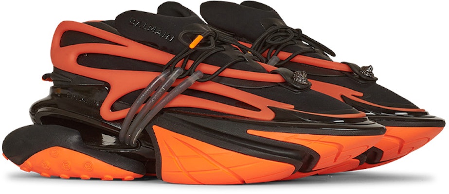 Balmain Unicorn Low 'Orange' - Image 2