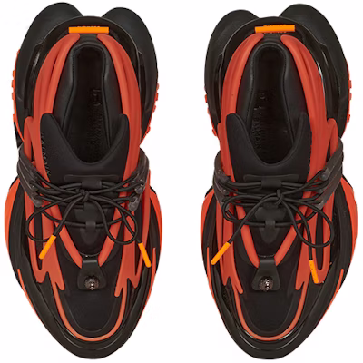 Balmain Unicorn Low 'Orange' - Image 3