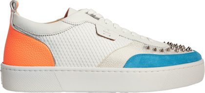 Christian Louboutin Happyrui Spikes Flat 'Tech Waves'