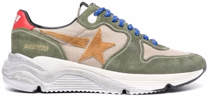 Golden Goose Running Sole 'Beige Light Green'