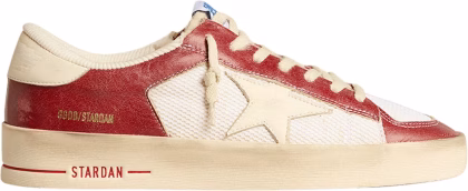 Golden Goose Stardan 'White Ecru Red'
