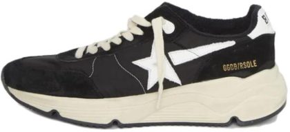 Golden Goose Running Sole Black White