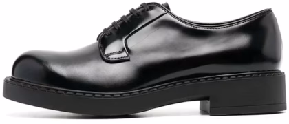 Prada Lace Up Derby 'Black'