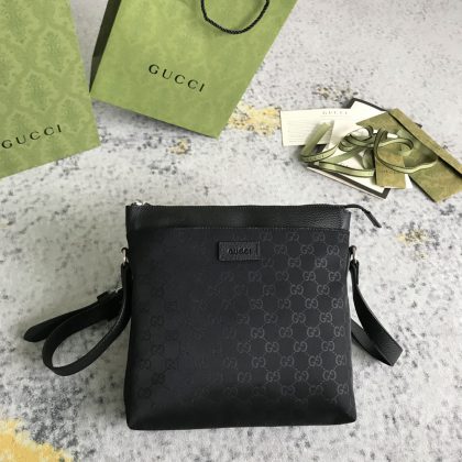 Gucci GG Nylon Messenger Bag