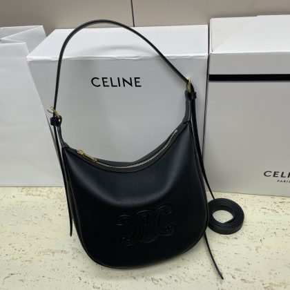 HELOISE TRIOMPHE soft calfskin leather handbag