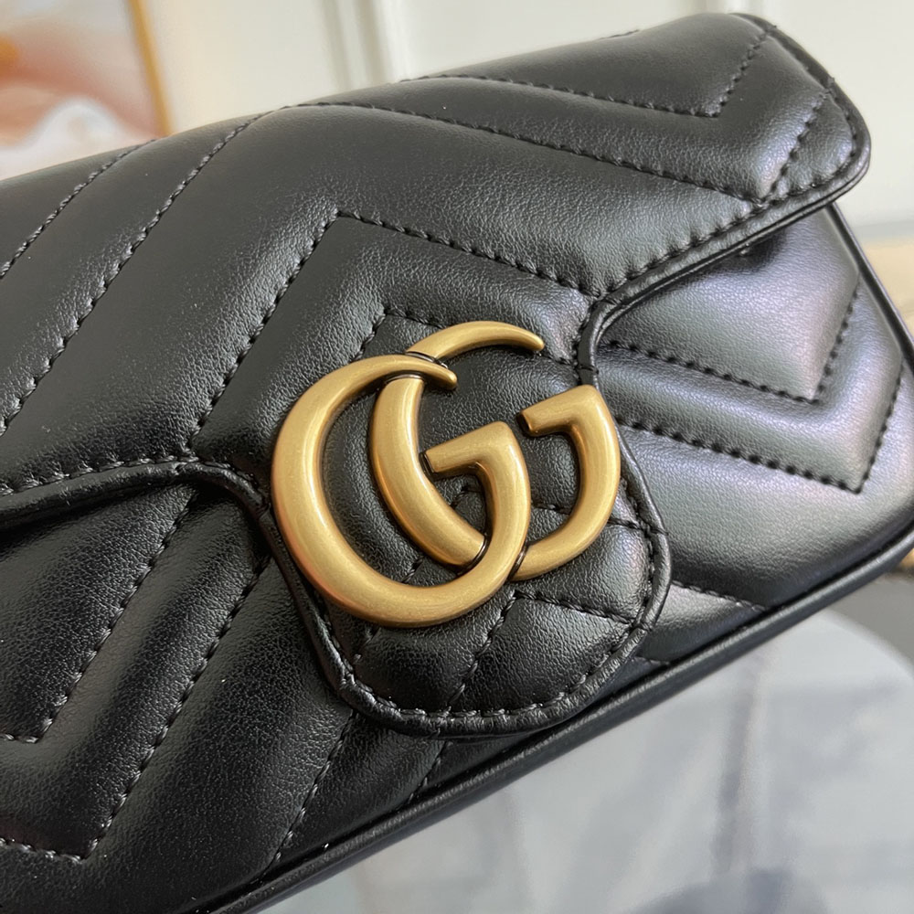 Gucci GG Marmont Matelassé Super Mini bag - Image 6