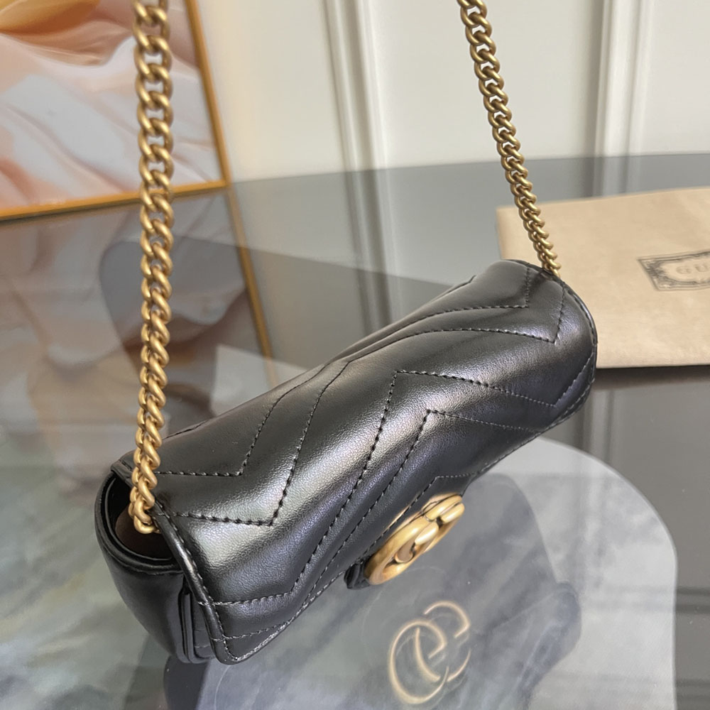 Gucci GG Marmont Matelassé Super Mini bag - Image 9