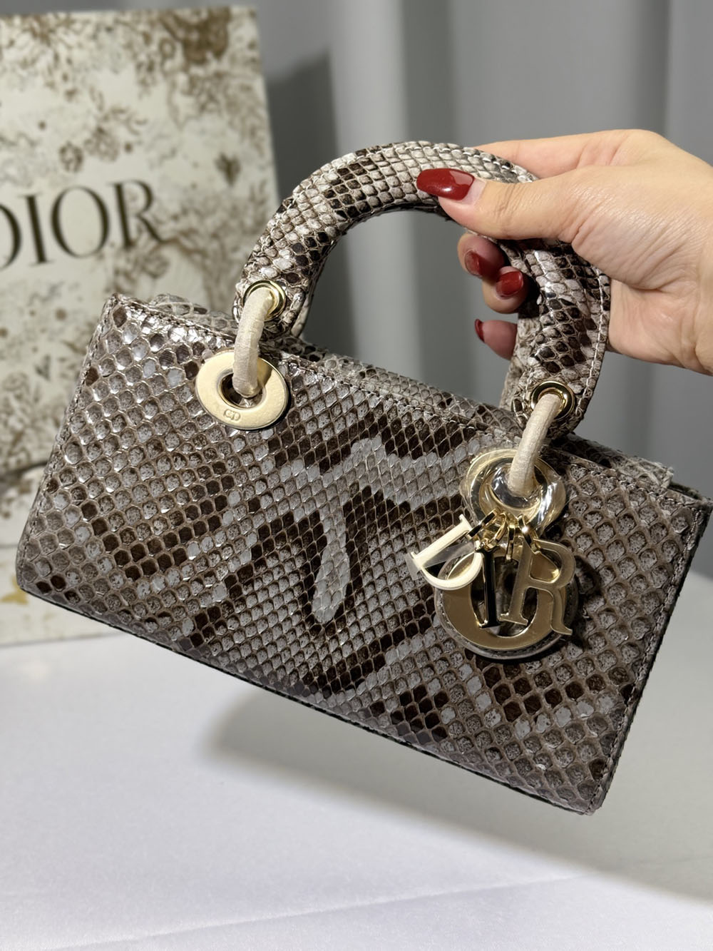 Christian Dior Lady Dior tote - Image 2