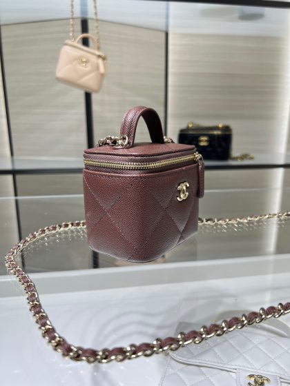 Chanel Mini Vanity Case with Top Handle