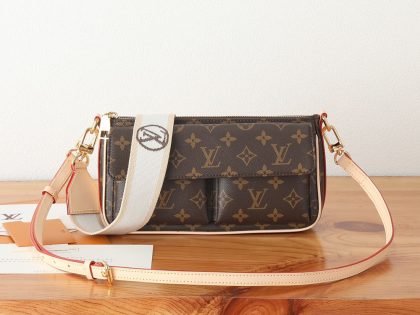 Louis Vuitton Vivacité monogram shoulder bag