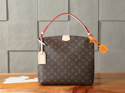 Louis Vuitton Monogram Canvas Graceful PM hobo bag