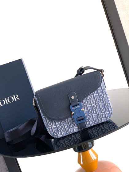 Christian Dior Mini Saddle Messenger Bag